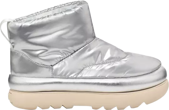 Кроссовки Wmns Classic Maxi Mini 'Metallic Silver', серебряный