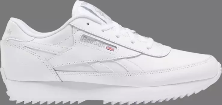 Кроссовки wmns classic renaissance ripple 'white steel' Reebok, белый