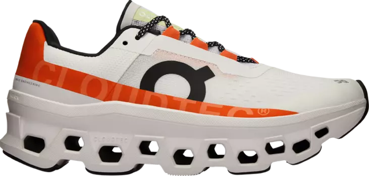 Кроссовки Wmns Cloudmonster 'Undyed White Flame', белый