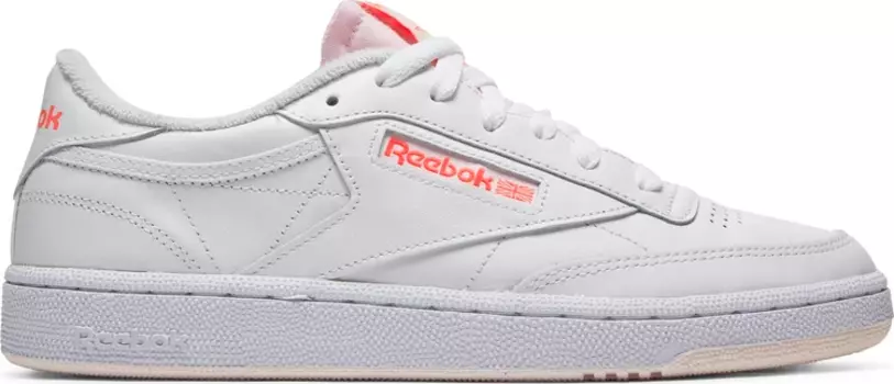 Кроссовки wmns club c 85 'white orange flare' Reebok, белый