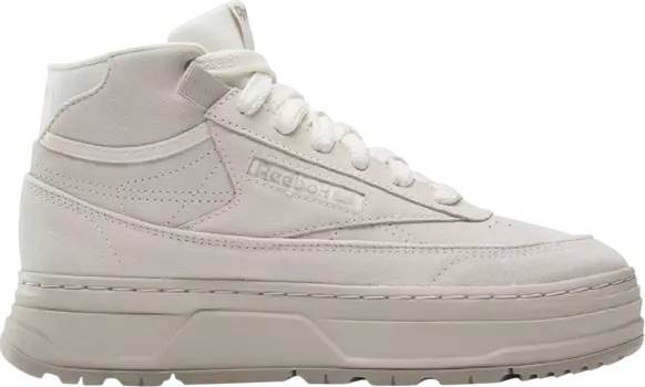 Кроссовки Wmns Club C Geo Mid 'Chalk Moonstone', кремовый