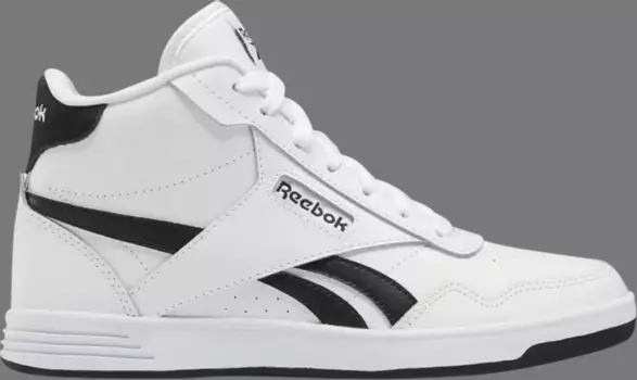 Кроссовки wmns club high 'white black' Reebok, белый