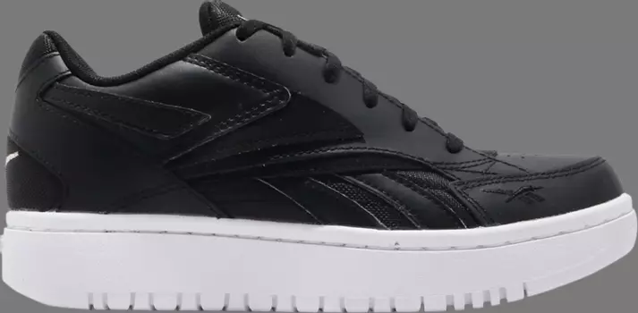 Кроссовки wmns court double mix ' black' Reebok, черный
