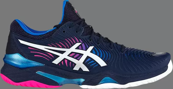Кроссовки wmns court ff 2 'peacoat white' Asics, синий