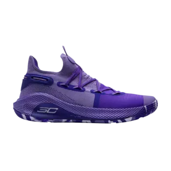 Кроссовки Wmns Curry 6 Under Armour, фиолетовый