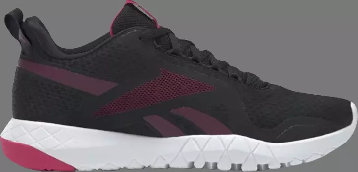 Кроссовки wmns flexagon force 3 'black maroon' Reebok, черный