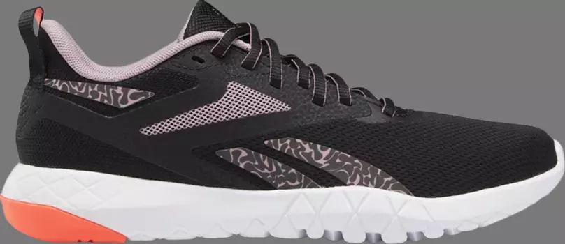 Кроссовки wmns flexagon force 4 'animal print' Reebok, черный