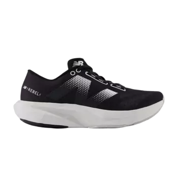 Кроссовки Wmns FuelCell Rebel v4 Wide 'Black White Grey Matter', черный