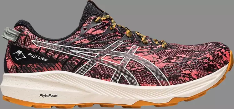 Кроссовки wmns fuji lite 3 'papaya light sage' Asics, апельсин