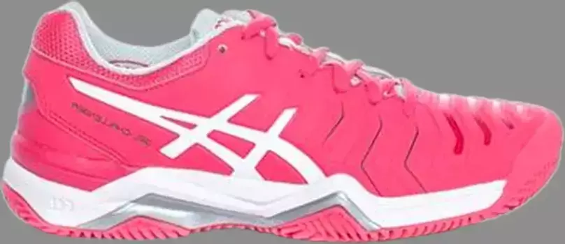 Кроссовки wmns gel challenger 11 clay 'rouge red' Asics, красный