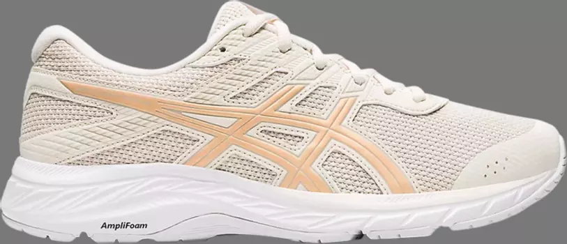 Кроссовки wmns gel contend 6 twist 'birch champagne' Asics, пломбир