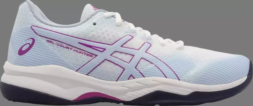 Кроссовки wmns gel court hunter 2 'soft sky orchid' Asics, белый