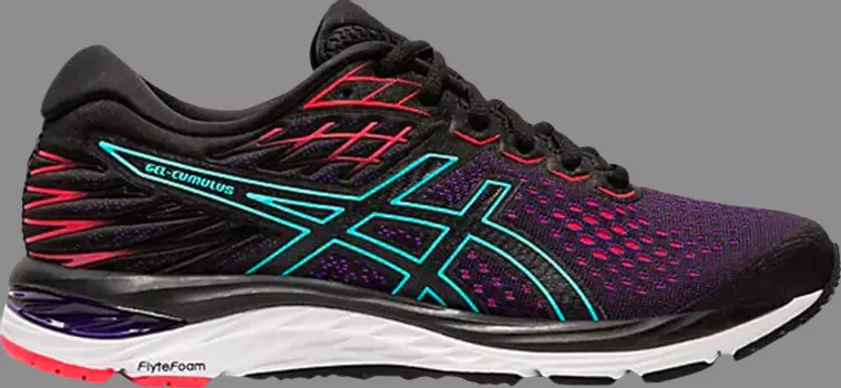 Кроссовки wmns gel cumulus 21 'black laser pink' Asics, черный