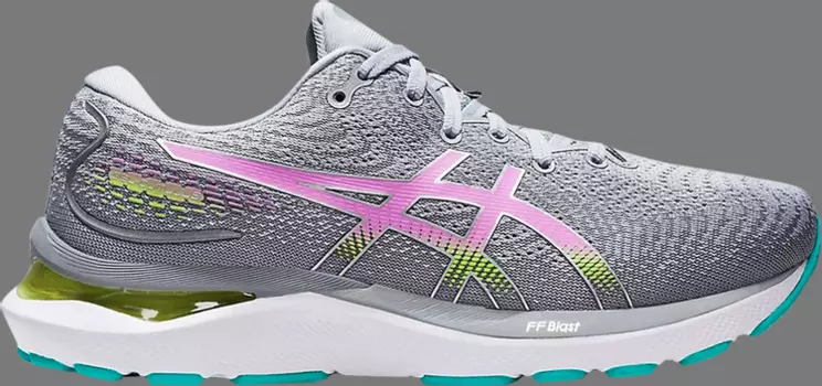 Кроссовки wmns gel cumulus 24 'piedmont grey lavender glow' Asics, серый