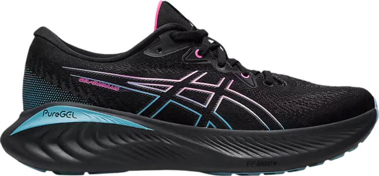 Кроссовки Wmns Gel Cumulus 25 GORE-TEX 'Black Hot Pink', черный