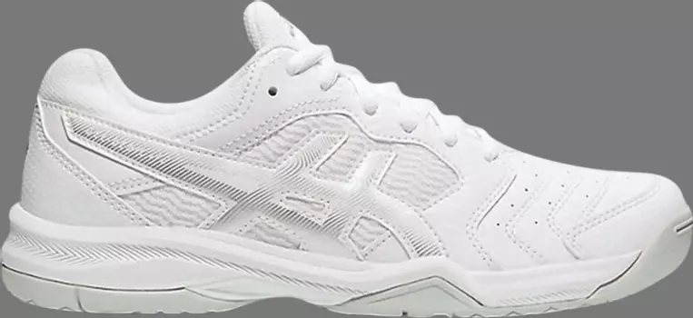 Кроссовки wmns gel dedicate 6 'white' Asics, белый