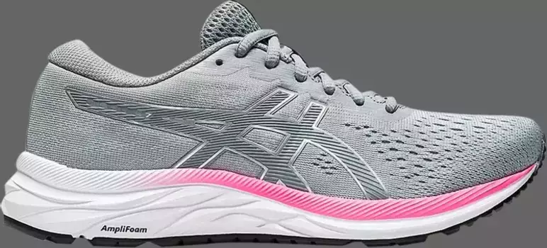 Кроссовки wmns gel excite 7 wide 'sheet rock grey' Asics, серый