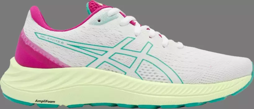 Кроссовки wmns gel excite 8 'sea glass' Asics, белый