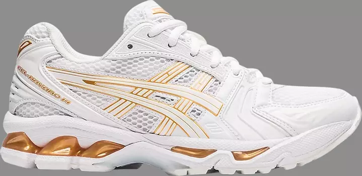 Кроссовки wmns gel kayano 14 'white gold' Asics, белый