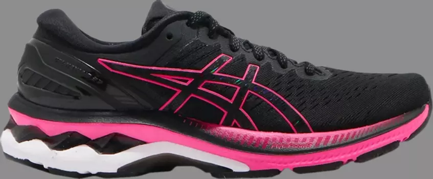 Кроссовки wmns gel kayano 27 'black pink glo' Asics, черный