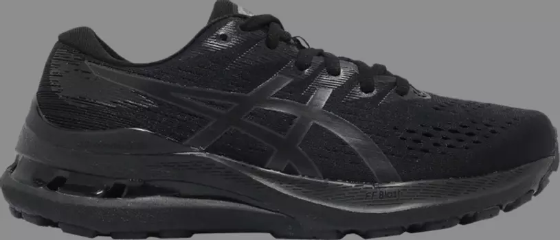 Кроссовки wmns gel kayano 28 wide 'black graphite grey' Asics, черный