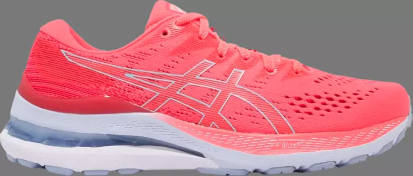 Кроссовки wmns gel kayano 28 wide 'blazing coral mist' Asics, розовый