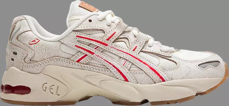Кроссовки wmns gel kayano 5 og 'white red gum' Asics, белый