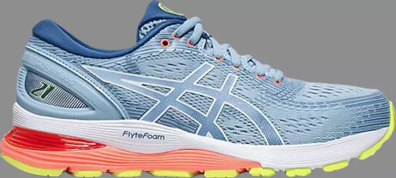 Кроссовки wmns gel nimbus 21 'heritage blue lake drive' Asics, синий