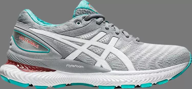 Кроссовки wmns gel nimbus 22 'sheet rock' Asics, серый