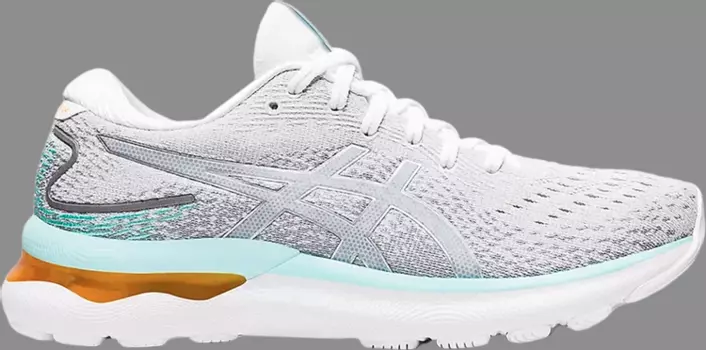 Кроссовки wmns gel nimbus 24 'white pure silver' Asics, белый