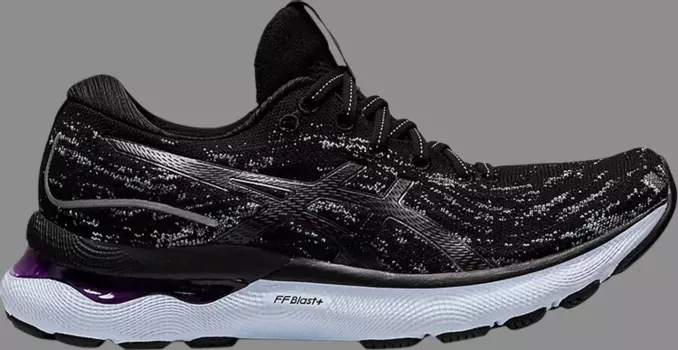 Кроссовки wmns gel nimbus 24 mk 'black' Asics, черный
