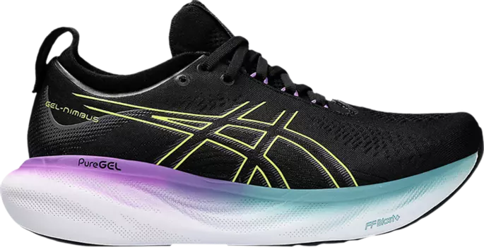 Кроссовки Wmns Gel Nimbus 25 'Black Glow Yellow', черный