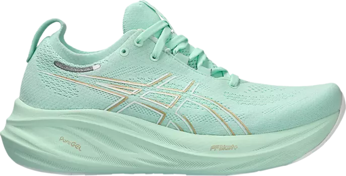 Кроссовки Wmns Gel Nimbus 26 Wide 'Mint Tint', зеленый