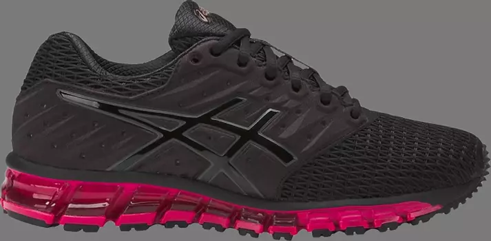 Кроссовки wmns gel quantum 180 2 'black cosmo pink' Asics, розовый