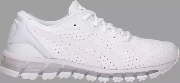 Кроссовки wmns gel quantum 360 knit 2 'white' Asics, белый