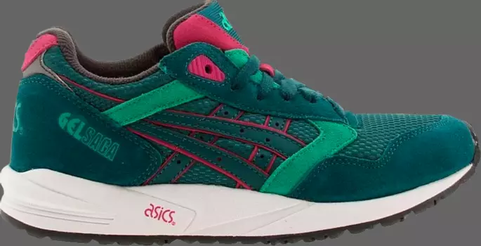 Кроссовки wmns gel saga 'watermelon' Asics, зеленый