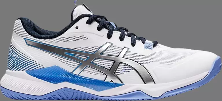 Кроссовки wmns gel tactic 'white periwinkle blue' Asics, белый