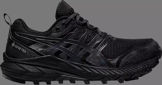 Кроссовки wmns gel trabuco 9 gore-tex 'black carrier grey' Asics, черный
