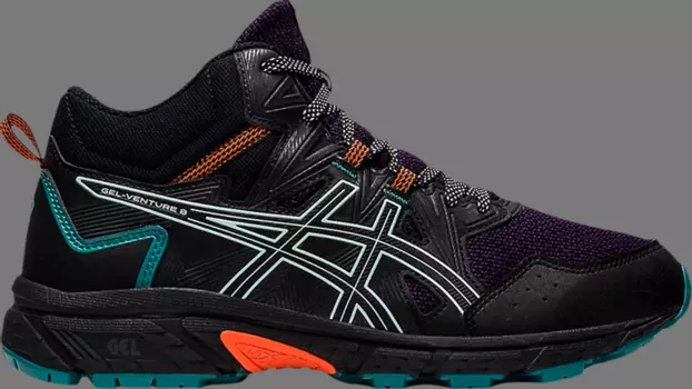 Кроссовки wmns gel venture 8 'black soft sky' Asics, черный