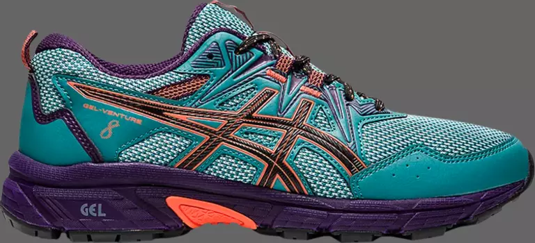 Кроссовки wmns gel venture 8 'misty pine nova orange' Asics, синий