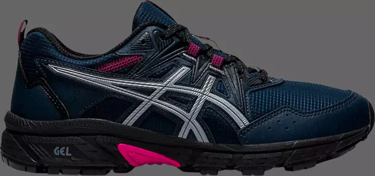 Кроссовки wmns gel venture 8 awl 'french blue pink rave' Asics, синий