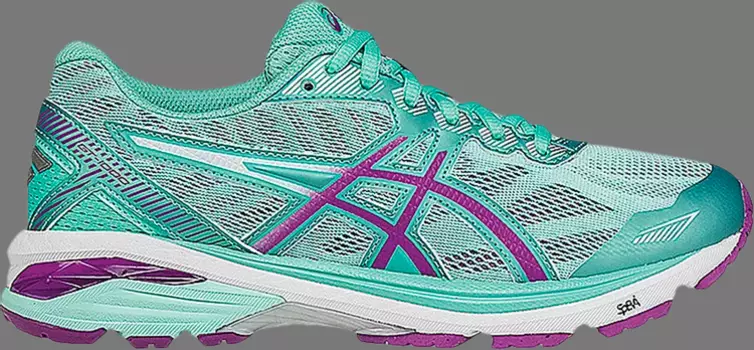 Кроссовки wmns gt 1000 5 'mint orchid' Asics, зеленый