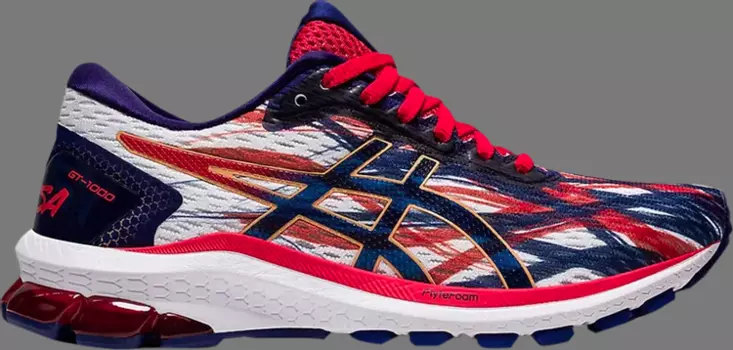 Кроссовки wmns gt 1000 9 'usa' Asics, многоцветный