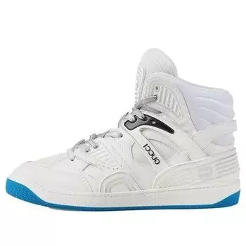 Кроссовки (WMNS) Gucci Basket Retro High'White Blue'