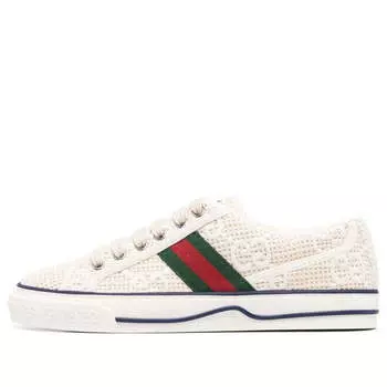 Кроссовки (WMNS) GUCCI Tennis 1977 Shoes 'White', бежевый