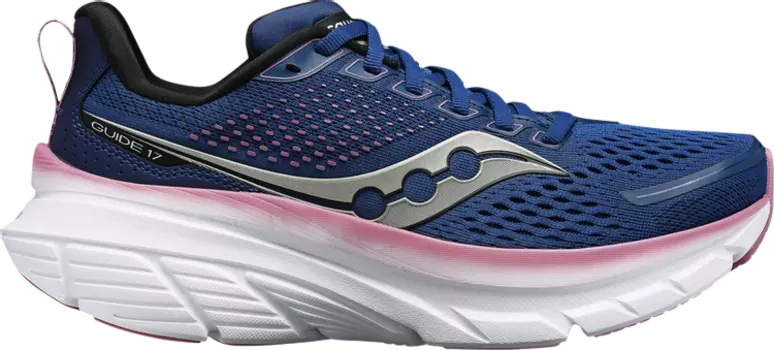 Кроссовки Wmns Guide 17 Wide 'Navy Orchid', синий