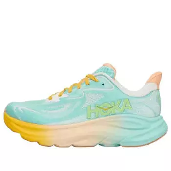 Кроссовки (WMNS) HOKA ONE ONE Clifton 10 'Run Club Pack', зеленый
