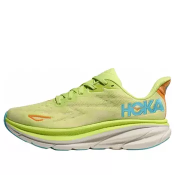 Кроссовки (WMNS) HOKA ONE ONE Clifton 9 Wide 'Citron', желтый