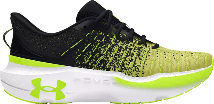 Кроссовки Wmns HOVR Infinite Elite 'Black Sonic Yellow', черный