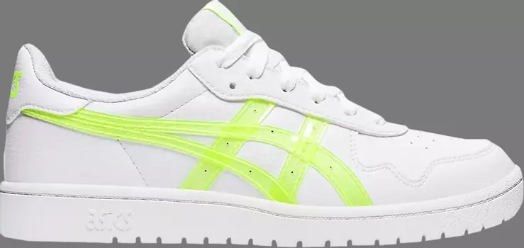 Кроссовки wmns japan s 'white safety yellow' Asics, белый